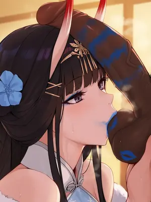 【ABYSOTH】Noshiro BBC blue lips oral [AI Generated]_a_096