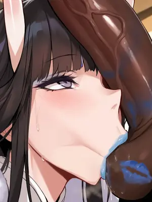 【ABYSOTH】Noshiro BBC blue lips oral [AI Generated]_a_097