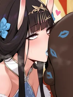 【ABYSOTH】Noshiro BBC blue lips oral [AI Generated]_b_001