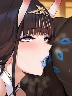 【ABYSOTH】Noshiro BBC blue lips oral [AI Generated]_b_002