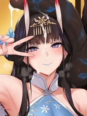 【ABYSOTH】Noshiro BBC blue lips oral [AI Generated]_d_028