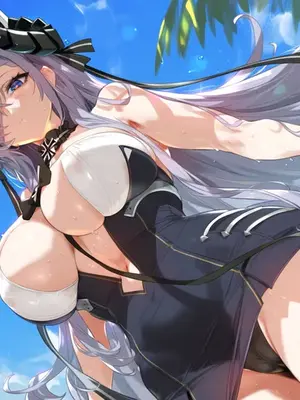 Patreon [ artist- A2] August von Parseval (azur_lane) アウグスト・フォン・パーセヴァル BBC sample_august_von_parseval008