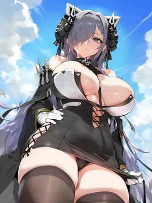 Patreon [ artist- A2] August von Parseval (azur_lane) アウグスト・フォン・パーセヴァル BBC sample_august_von_parseval013