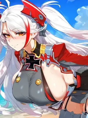 Patreon [ artist-A2] Prinz Eugen (azur lane) プリンツ・オイゲン BBC sample (Patreon)_prinz_eugen016