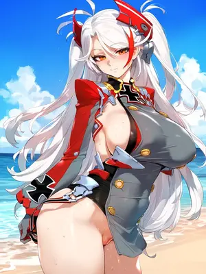 Patreon [ artist-A2] Prinz Eugen (azur lane) プリンツ・オイゲン BBC sample (Patreon)_prinz_eugen021