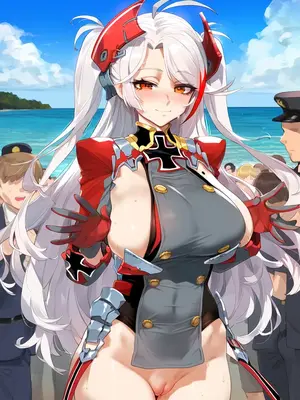 Patreon [ artist-A2] Prinz Eugen (azur lane) プリンツ・オイゲン BBC sample (Patreon)_prinz_eugen047