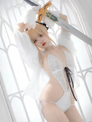 阿薰kaOri - FGO 白Saber_03