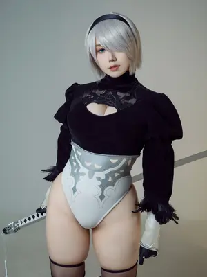 麻花酱 - 尼尔：机械纪元 2B_09