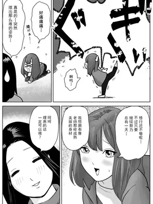 [ナユタレンダー] 美人ヨガ先生はアナルモンスター生徒に尻穴ご奉仕されたい [中国翻訳]_07