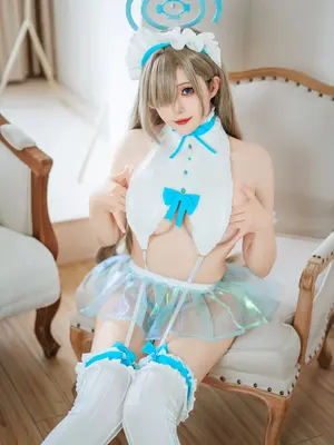 Coser@Natsuko夏夏子 - 一之濑明日奈女仆同人_64