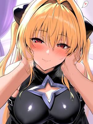 [patreon](yeeting) konjiki no yami (to love-ru)(cat lingerie)(ai generated)_008_07