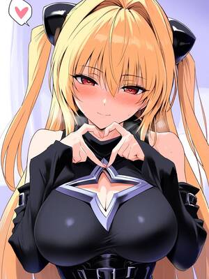 [patreon](yeeting) konjiki no yami (to love-ru)(cat lingerie)(ai generated)_113_26