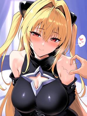 [patreon](yeeting) konjiki no yami (to love-ru)(cat lingerie)(ai generated)_114_27