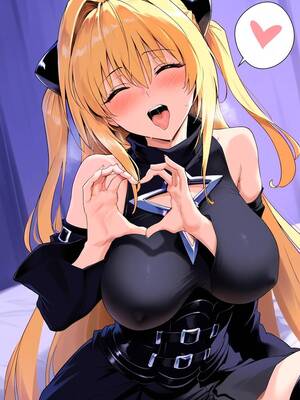 [patreon](yeeting) konjiki no yami (to love-ru)(cat lingerie)(ai generated)_115_28