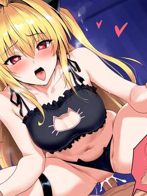 [patreon](yeeting) konjiki no yami (to love-ru)(cat lingerie)(ai generated)_356_269