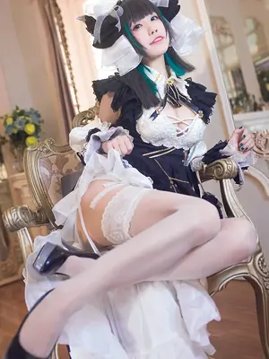 水淼Aqua 碧蓝航线 柴郡_09