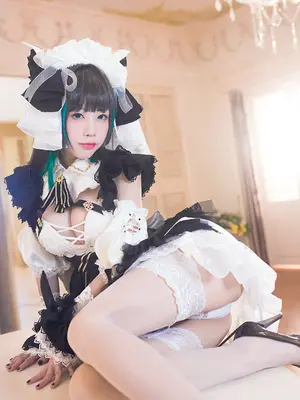 水淼Aqua 碧蓝航线 柴郡_18