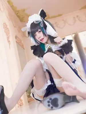 水淼Aqua 碧蓝航线 柴郡_20