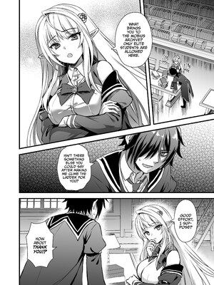 [あいがも堂(あやかわりく)] 魔法学院の落ちこぼれ。天才エルフ少女に全裸解放の魔法をかけてみた [英文] [無修正] [DL版]_006