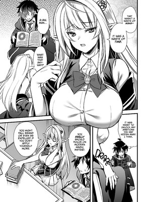 [あいがも堂(あやかわりく)] 魔法学院の落ちこぼれ。天才エルフ少女に全裸解放の魔法をかけてみた [英文] [無修正] [DL版]_011