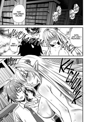 [あいがも堂(あやかわりく)] 魔法学院の落ちこぼれ。天才エルフ少女に全裸解放の魔法をかけてみた [英文] [無修正] [DL版]_031