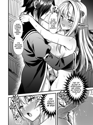 [あいがも堂(あやかわりく)] 魔法学院の落ちこぼれ。天才エルフ少女に全裸解放の魔法をかけてみた [英文] [無修正] [DL版]_044