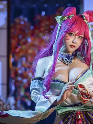 KANEKO_咔喵 - 英雄联盟 阿狸 灵魂莲华_01