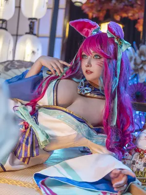 KANEKO_咔喵 - 英雄联盟 阿狸 灵魂莲华_14