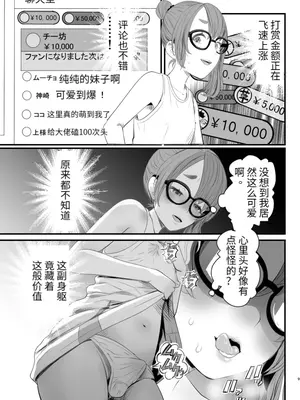 [グロッキー帳 (グロツキ)] 男の娘配信者投げ銭に乗せられてハメられちゃいました [中国翻訳]_09