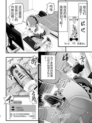 [グロッキー帳 (グロツキ)] 男の娘配信者投げ銭に乗せられてハメられちゃいました [中国翻訳]_10