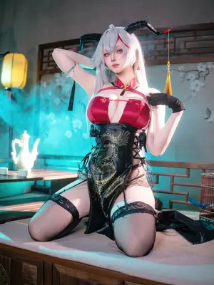 屿鱼Yukako - 碧蓝航线 埃吉尔 旗袍