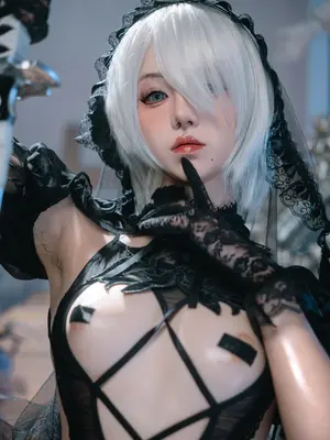 阿薰kaOri - 2B黑花嫁_14