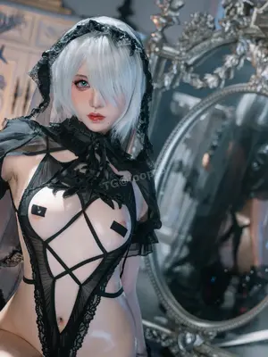 阿薰kaOri - 2B黑花嫁_20