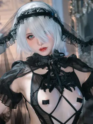 阿薰kaOri - 2B黑花嫁_50