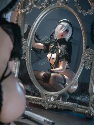 阿薰kaOri - 2B黑花嫁_53