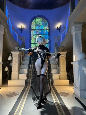 阿薰kaOri - 2B黑花嫁_86