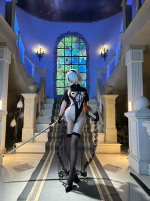 阿薰kaOri - 2B黑花嫁_90