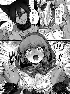 [NUH (森乃ばんび)] 男の子♂だよ！！〜赤ずきん編〜 [DL版]_10