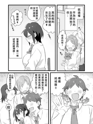 [三崎 (王里ノツワ)] 好きで女の子になったわけじゃない!…のに。[中国翻訳]_10