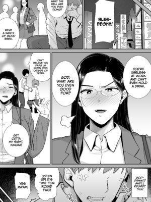 [DOLL PLAY (黒巣ガタリ)] パワハラ女上司と社畜くん2 [英文] [無修正] [DL版]_069