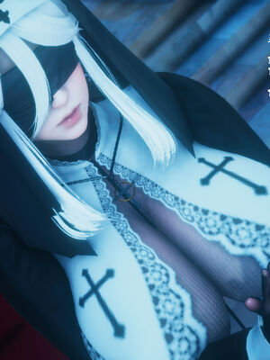 [豆浆.Shiu]修女陷落_009