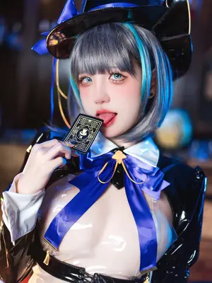 阿薰kaOri - 碧蓝航线 柴郡 魔术师_16