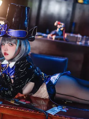 阿薰kaOri - 碧蓝航线 柴郡 魔术师_35