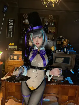 阿薰kaOri - 碧蓝航线 柴郡 魔术师_81