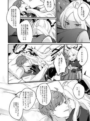 (COMIC1☆26) [不気味の谷ごと愛したい (せんちめんたるはやし)] 星影にミルクを溶かせば (ブルーアーカイブ) [DL版]_26