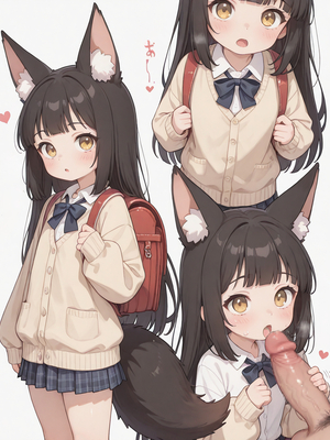 [AI Generated] [NagatoPapa] 女兒幼妻長門醬的早晨運動_28