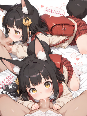 [AI Generated] [NagatoPapa] 女兒幼妻長門醬的早晨運動_32