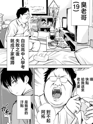 [たろバウム] 僕のかーちゃんがひきこもりニートデブ兄貴の性処理オナホになっていた話｜我的媽媽淪為肥宅大哥的性處理飛機杯的故事 [中国翻訳] [無修正]_11