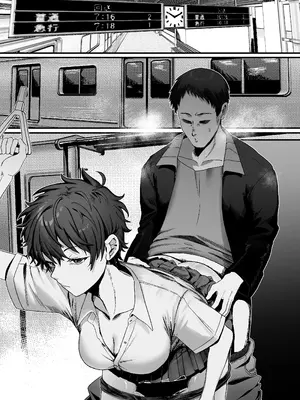 [在鮫] ボーイッシュ女子に電車で…_08