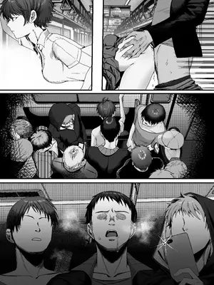 [在鮫] ボーイッシュ女子に電車で…_09